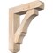 Ekena Millwork Balboa Craftsman Smooth Bracket w/ Offset Brace, Douglas Fir, 7 1/2"W x 32"D x 36"H BKT0806X32X36BOA04SDF - alternate 1